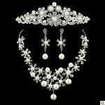 jaguar Wedding dress jewelry, three sets of foreign trade - Jewel Jaguar